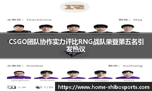 CSGO团队协作实力评比RNG战队荣登第五名引发热议